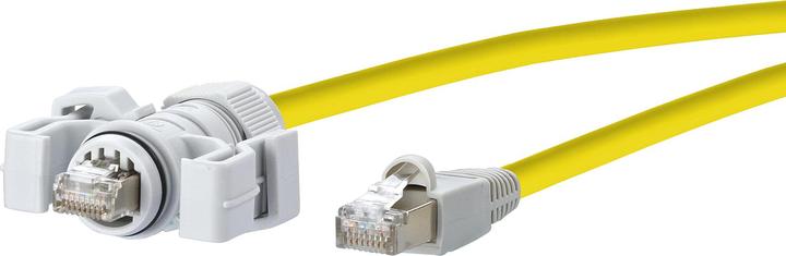 Actual product image Metz Connect E-DAT Industry IP67 V6 (S/FTP, CAT6, 1 m)