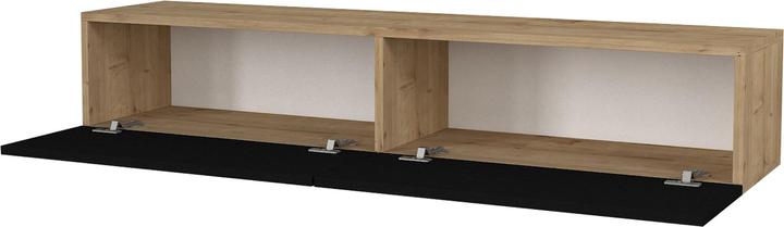 Actual product image En.Casa TV cabinet Toivakka 135x31x25cm oak look / black