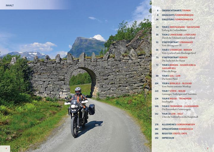 Produktbild Motorrad Reiseführer Fjord-Norwegen