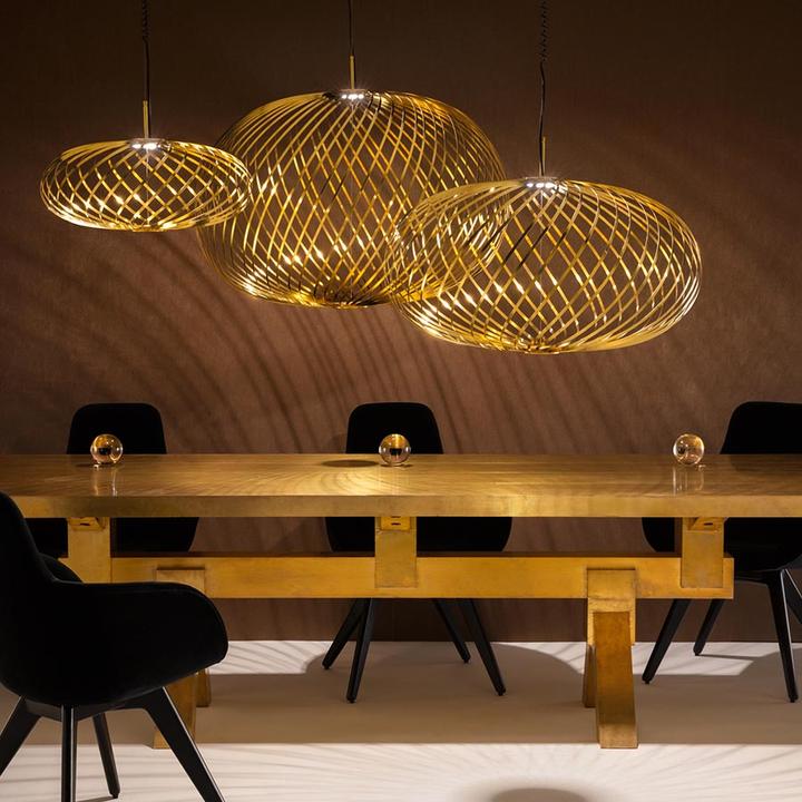 Actual product image Tom Dixon Spring pendant light Large Brass (800 lm)