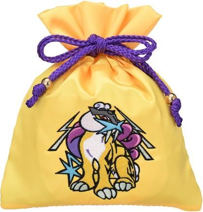 Pokémon Satin Purse Pikachu Hotel Raikou - Gelb