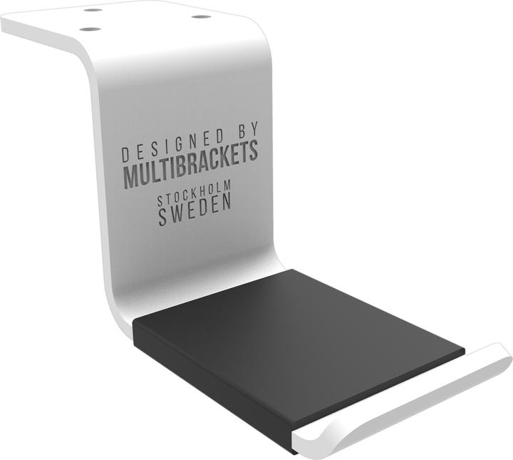 Produktbild Multibrackets Kopfhörerhalter Tisch, Alu, weiss, max 1 kg