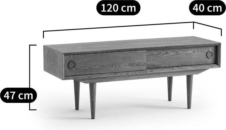 Produktbild La Redoute Interieurs Quilda (120 x 40 x 47 cm)