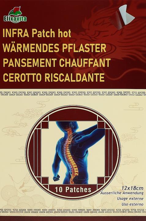 Produktbild Elixavita Patch Infra waermendes Pfla 10 (10 x)