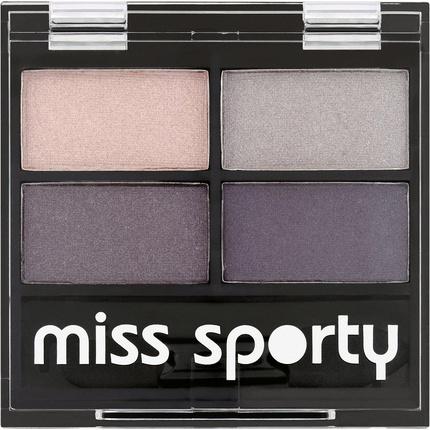 Miss Sporty Studio Colour Quattro Eye Shadow Quadruple Eye Shadow 402 Smoky Green Eyes 5G (Smoky Green Eyes 5G)