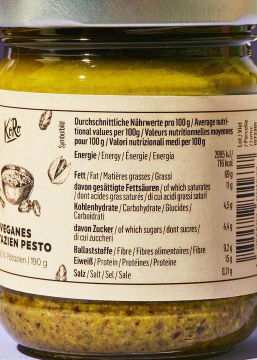 Produktbild KoRo Pistazienpesto