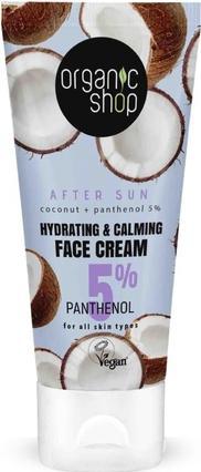 Produktbild Organic Shop After Sun Hydrating and Calming Face Cream 50ml (Crème, 50 ml)