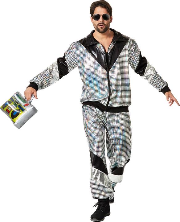 Image du produit tectake Déguisement rétro années 80 90 pour homme (S)