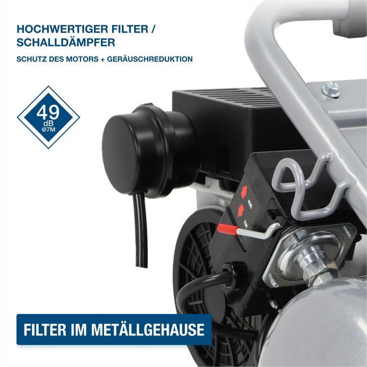Produktbild Hyundai Silent Kompressor SAC75008 (9 Bar, 8 l)