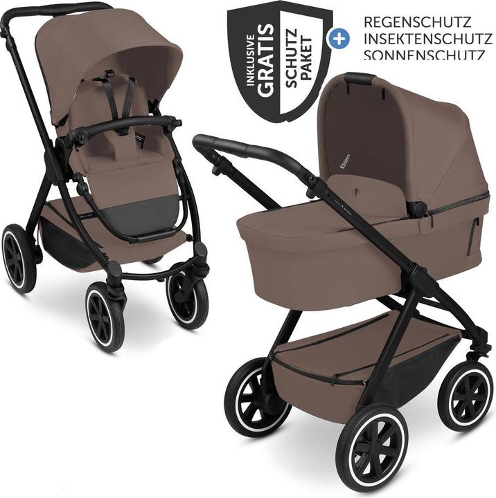 Produktbild ABC Design Kombikinderwagen Kombi-Kinderwagen Samba 2 inkl. Babywanne