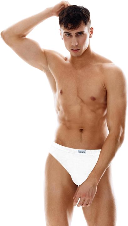 Produktbild Normani 3 Stück Herren Slips aus 100 % Baumwolle (M, 3er Pack)
