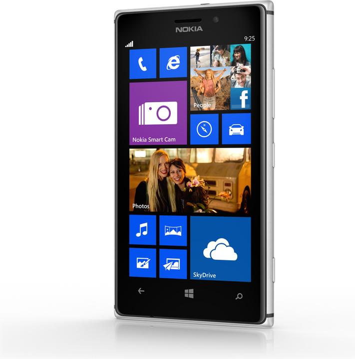 Produktbild Nokia Lumia 925 (16 GB, Schwarz, 4.50", 8 Mpx, 4G)