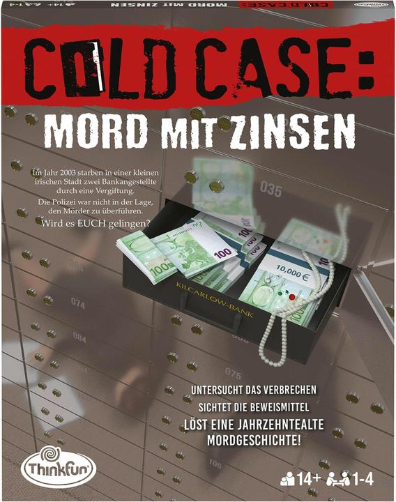 Immagine prodotto Thinkfun ColdCase: omicidio con interesse D (Tedesco)