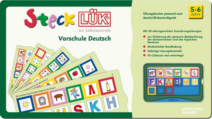 Immagine prodotto SteckLÜK. Vorschule Deutsch: Alter 5 - 6 (grün) (Tedesco, 2016)