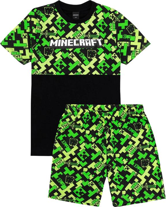 Produktbild Minecraft Schlafanzug mit Shorts (146)
