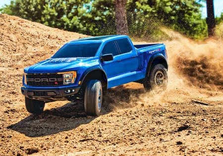 Immagine prodotto Traxxas FORD RAPTOR-R 4X4 VXL BLU 1/10 PRO-SCALE RTR BRUSHLESS, O. BATTERIA/CARICABATTERIA (RTR pronto all'uso)