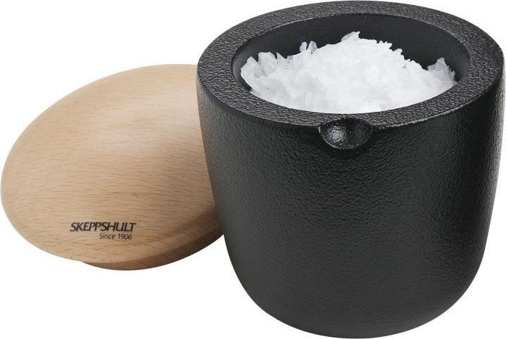 Skeppshult Cast Iron Salt Bowl, Black, Small (Salz)