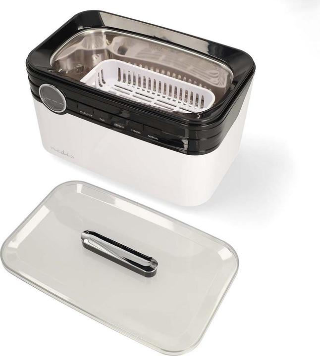 Produktbild Nedis Ultraschall-Schmuck-Reiniger | Netzstromversorgung | 220 - 240 V AC 50/60 Hz | Euro / Typ-C (C (43 kHz, 1800 ml)