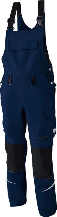 Actual product image Magni BP 1804-720-110-56n Dungarees, stretch braces with clip fastenings, 305.00 g/m² Reinforced tree (56)