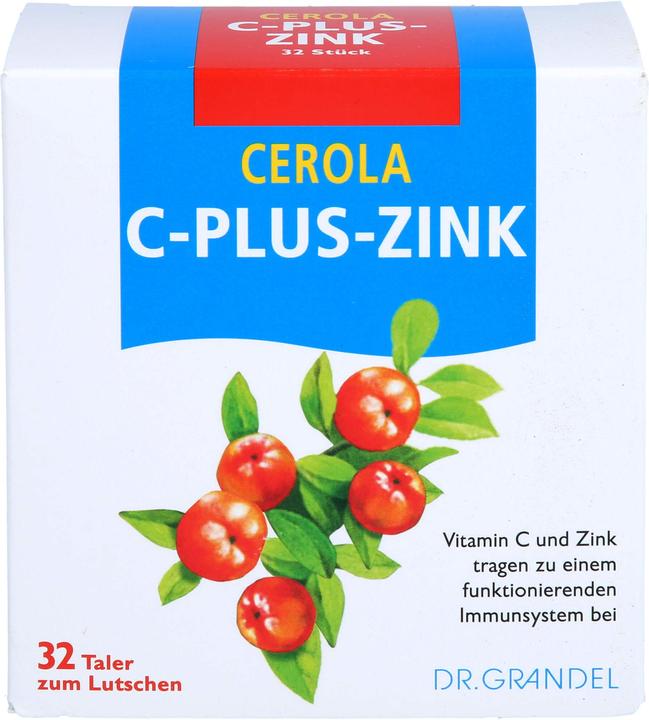 Produktbild Dr Grandel CEROLA C-Plus-Zink Taler, 32 St. Tabletten (32 Stück, Tabletten)