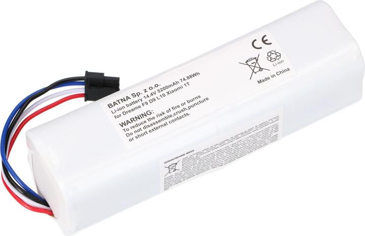 Immagine prodotto Extralink Batteria Batteria ricaricabile per Dreame hoover F9/D9/D9 PRO/D9 Max/L10 Pro Robot/Xiaomi 1T 14.4V (5200 mAh)