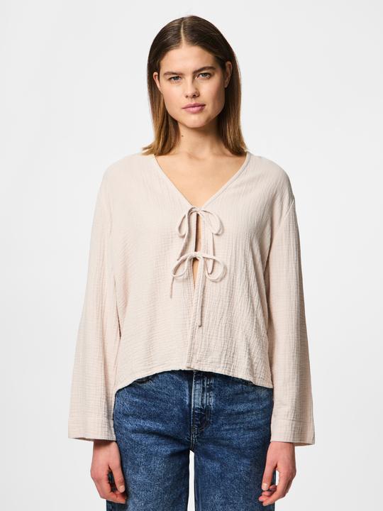 Actual product image Pieces PCSASTINA GEBUNDENE Musselin Oberteil (M)
