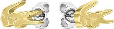 Lacoste - Original gold-plated crocodile earrings 2040051 (Gold)
