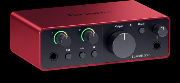 Immagine prodotto Focusrite Set di registrazione Scarlett Solo Studio - 4a generazione (USB)