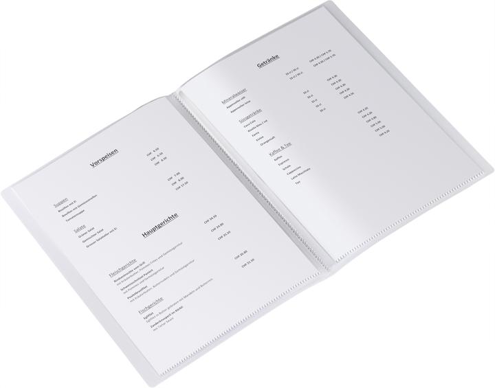 Image du produit Kolma Livret de présentation Vario A4 avec 20 pochettes blanc (A4, 1 x)