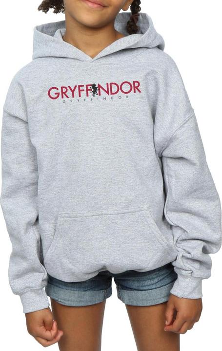 Actual product image Girls Gryffindor Text Hoodie (152, 158)