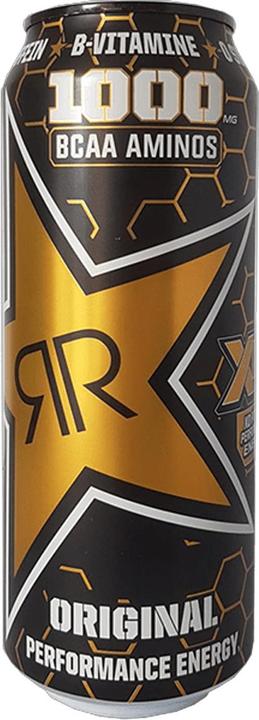 Actual product image Plastic Fantastic Rockstar 1000mg BCAA 500 can safe (8 x 4 cm)