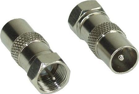 Image du produit InLine Adaptateur F mâle (M) (Câble d'antenne)