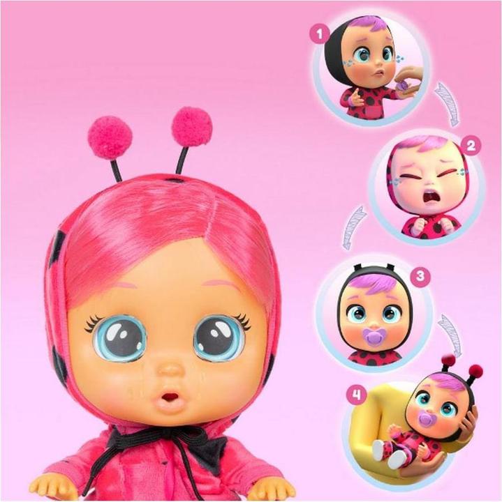 Immagine prodotto Magni BABIES Dressy Lady, la coccinella Bambola interattiva gioco e funzione, le vere lacrime