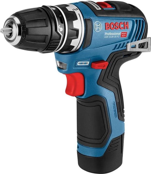 Actual product image Bosch Professional GSR 12V-35 FC cordless drill driver (solo, GFA, L-BOXX) (Rechargeable battery operated)