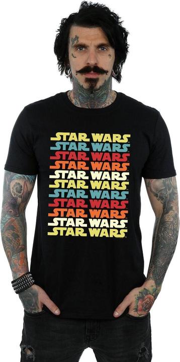 Produktbild Star Wars Retro Repeat Logo TShirt (XL)