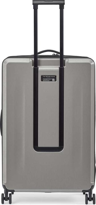 Immagine prodotto Senz Senx Foldable Large Check In Trolley, 95L, Silk Grey (95 l, L (90 - 115l))
