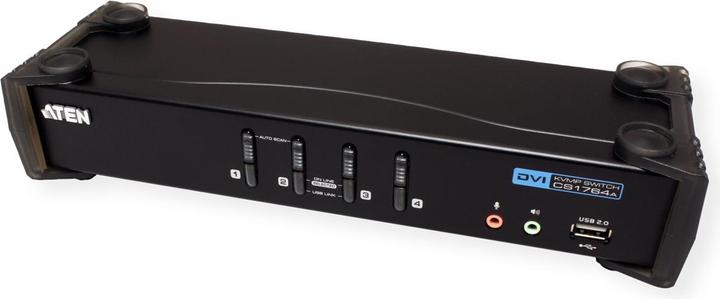 Produktbild Aten CS1764A, 4 Port KVM Switch, 2x USB, DVI