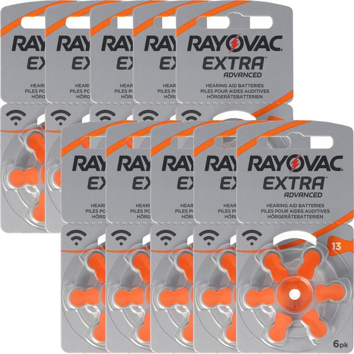 Produktbild Varta 60 Stück Hörgeräte Batterie HA13, IEC PR48, 4606 945 406 (60 Stk., PR48, A13, 310 mAh)
