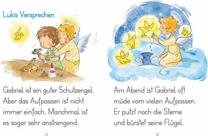 Immagine prodotto LESEZUG/1. Klasse: Lukis Schutzengel hat viel zu tun (Tedesco, Karin Ammererer, Becker souffie, 2018)
