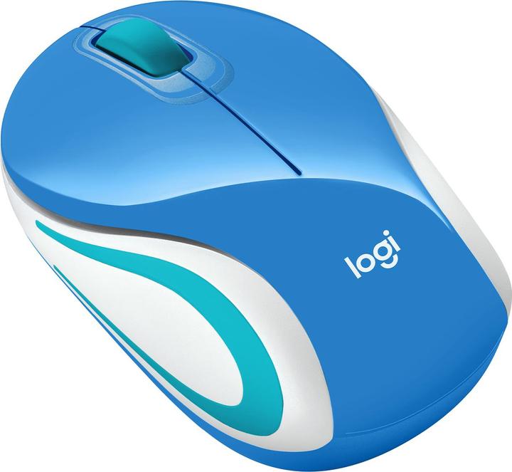 Produktbild Logitech M187 wireless Mini Mouse blue (Kabellos)