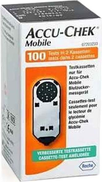 Actual product image Accu-Chek Mobile test cassette (100) (Test strips)