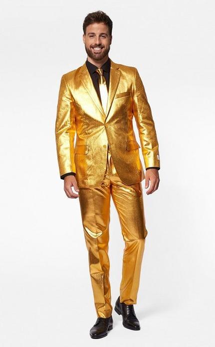 Actual product image OppoSuits Groovy Gold (54)