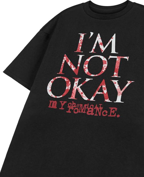 Image du produit My Chemical Romance - T-shirt manches courtes I'M NOT OKAY - Adulte (M)