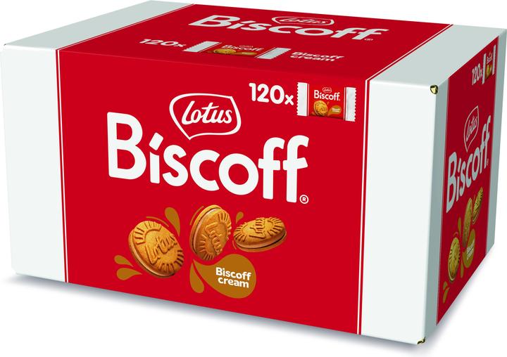 Actual product image Lotus Sandwich Biscoff (120 pcs., 1200 g)