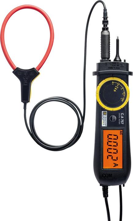 Actual product image Chauvin Arnoux Hand multimeter, current clamp di (CAT III 600V)