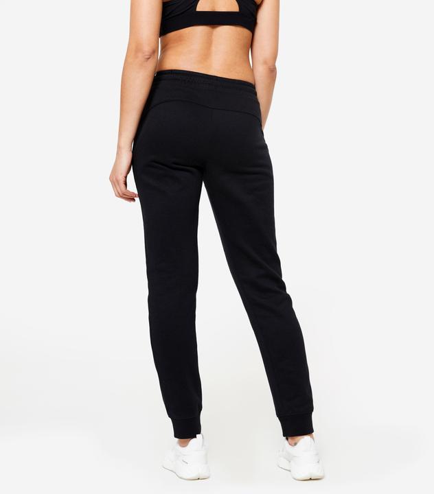 Image du produit Domyos Pantalon de jogging femme Slim - noir (W35)