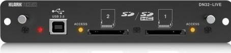No Name Klark Teknik DN32-LIVE Karta rozszerzenia SD/SD e USB 2.0 do serii M