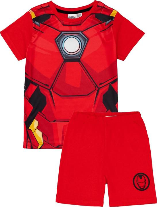 Iron Man Schlafanzug mit Shorts Jungen
