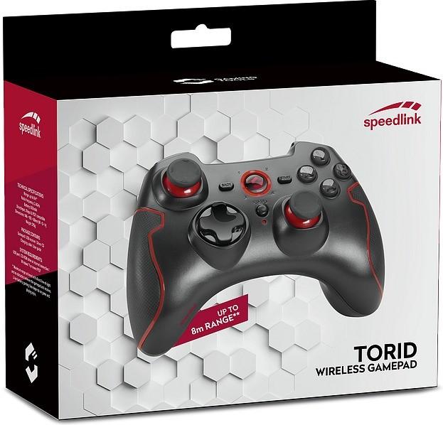 Image du produit Speedlink Torid Gamepad sans fil (PC, PS3)