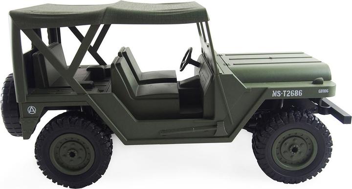 Immagine prodotto Amewi RC AMX U.S. Military Off-Road Vehicle RTR 4WD 1:14 verde militare (RTR pronto all'uso)